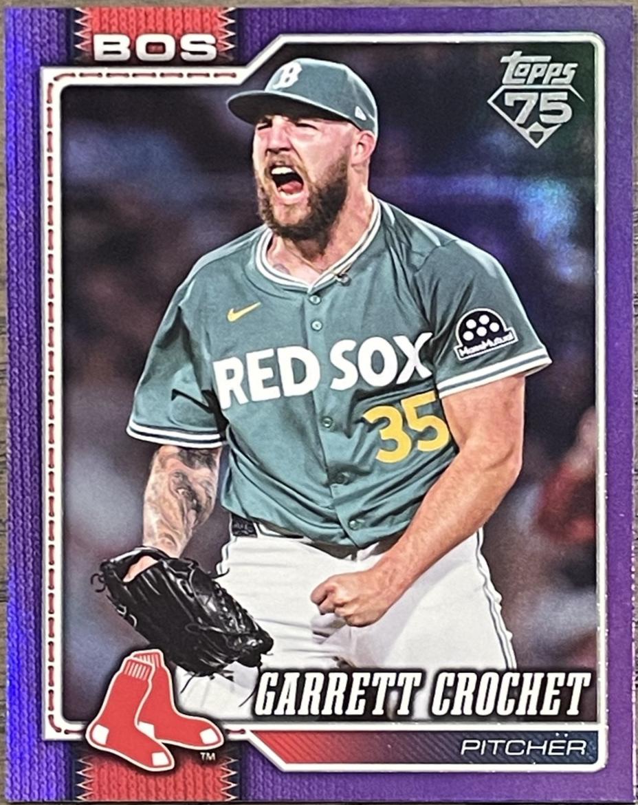2026 Topps Garrett Crochet [Purple Rainbow] #53 card