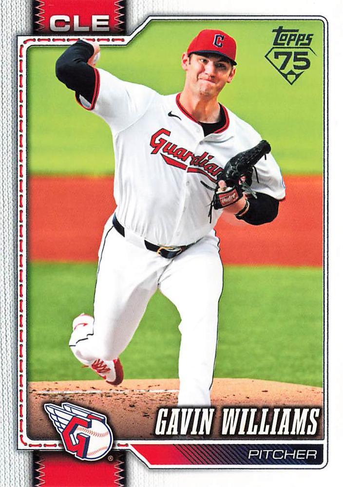 2026 Topps Gavin Williams #254 card