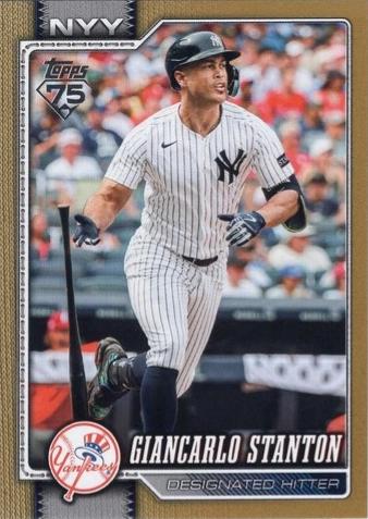 2026 Topps Giancarlo Stanton [Gold] #341 card