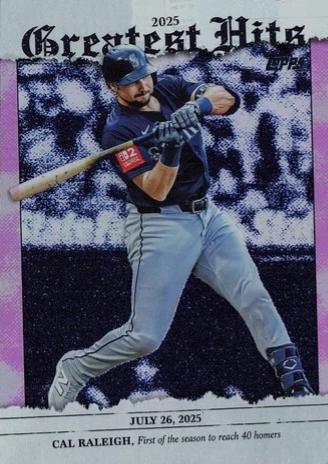 2026 Topps Greatest Hits Cal Raleigh [Pink Foil] #GH-8 card