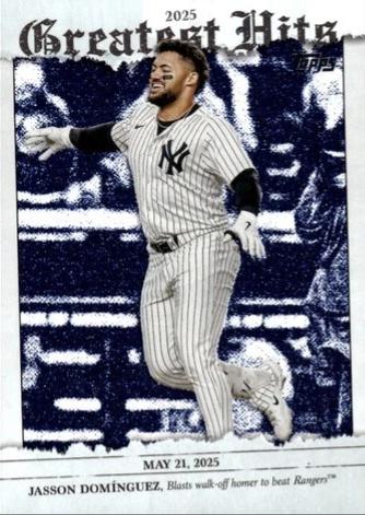 2026 Topps Greatest Hits Jasson Dominguez #GH-6 card