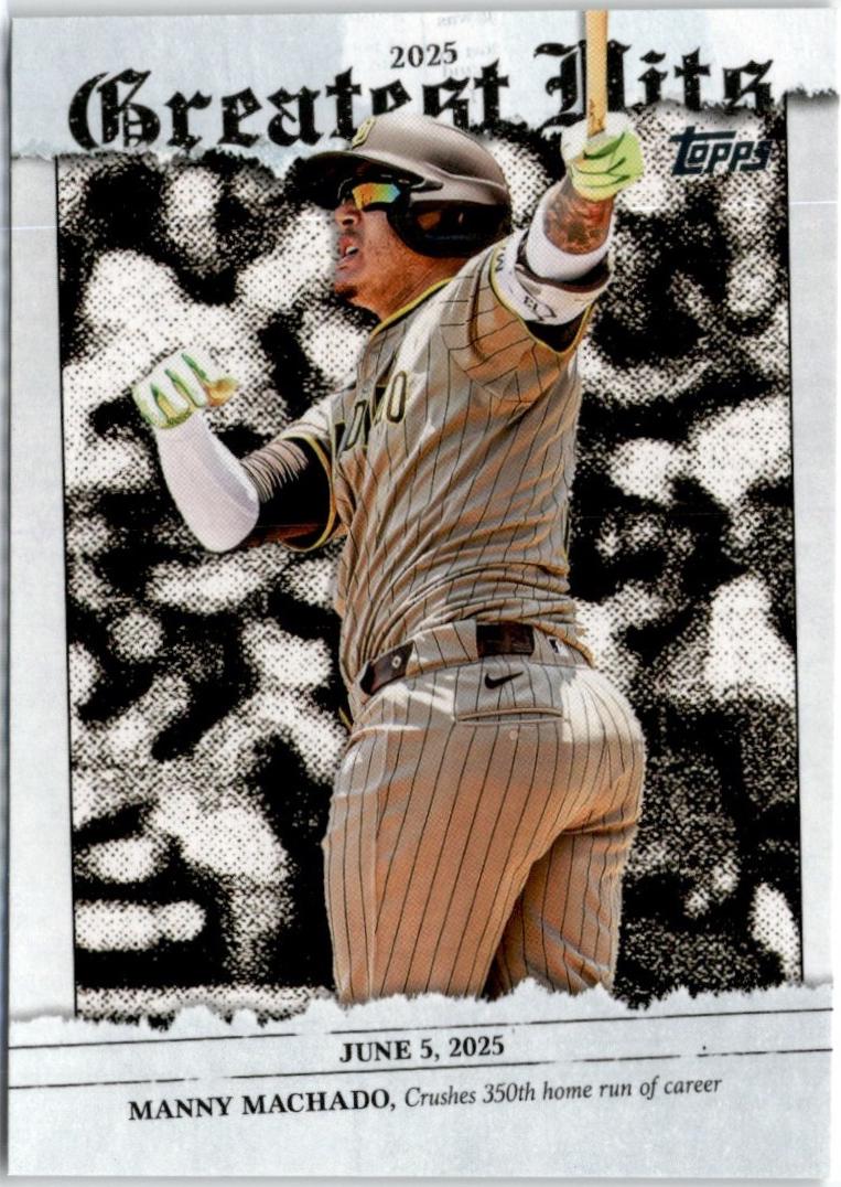 2026 Topps Greatest Hits Manny Machado #GH-13 card
