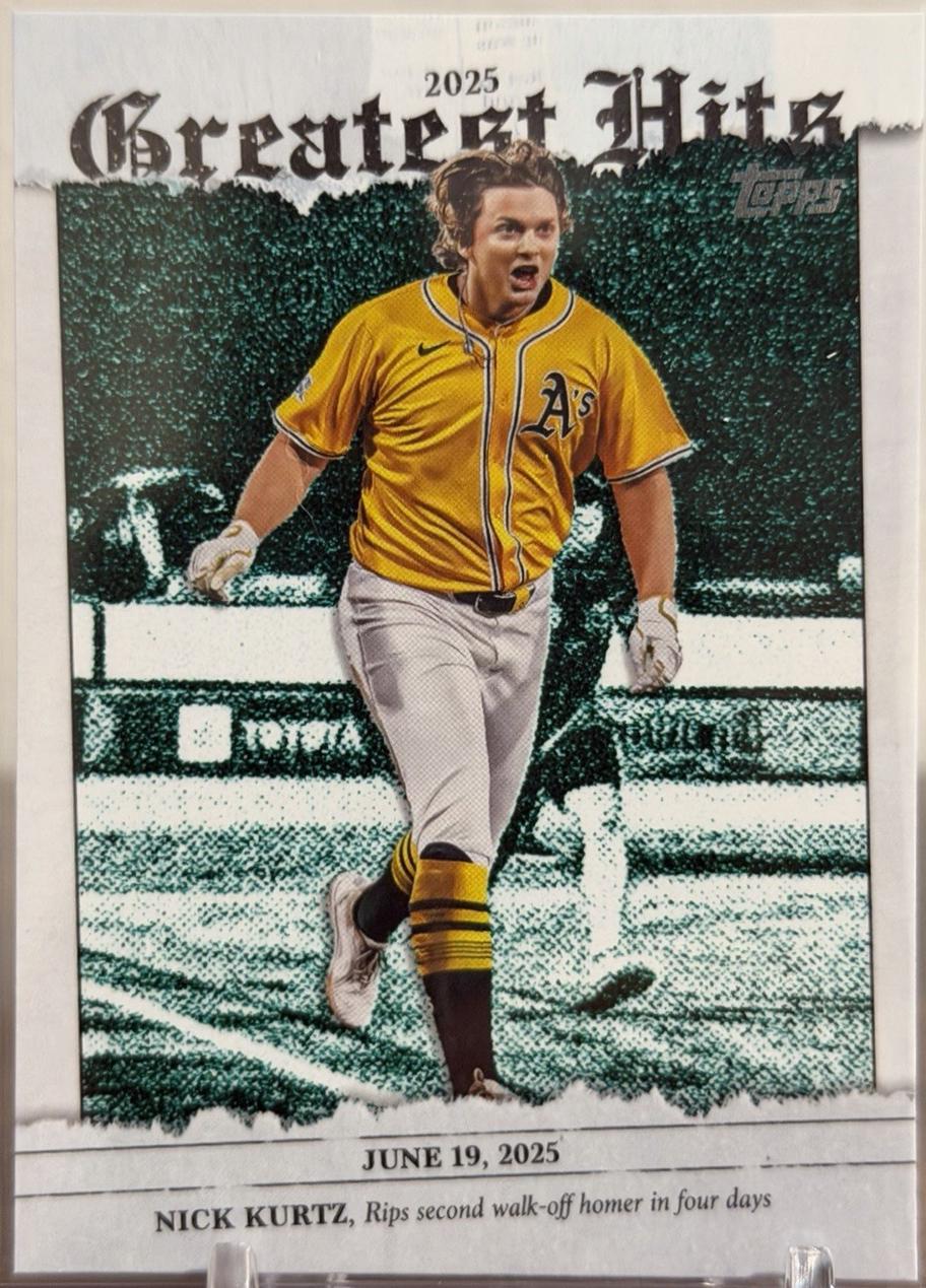 2026 Topps Greatest Hits Nick Kurtz #GH-23 card