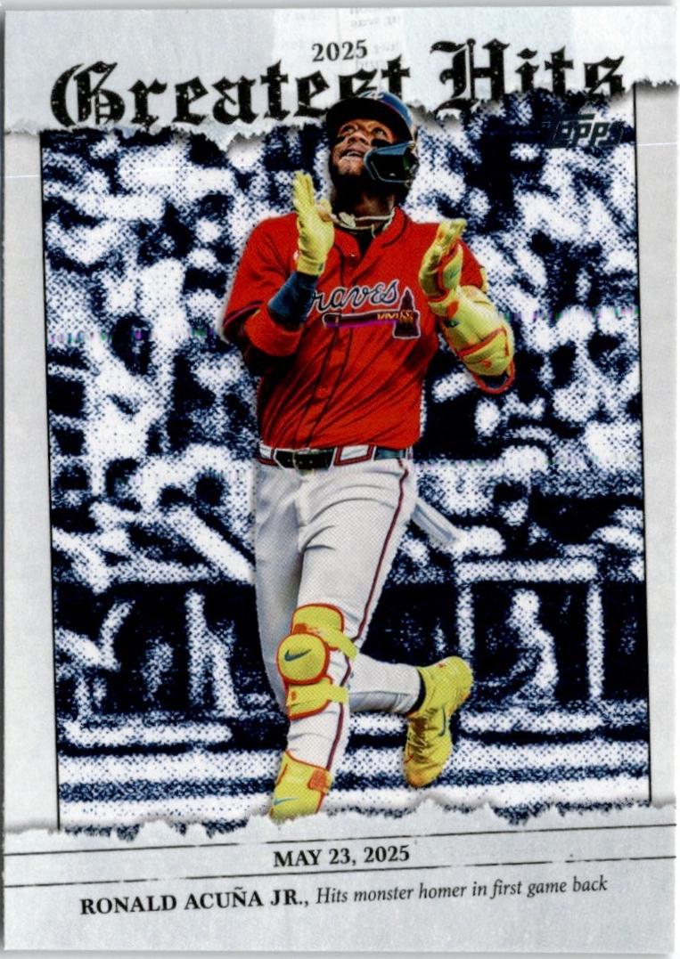 2026 Topps Greatest Hits Ronald Acuna Jr. #GH-19 card