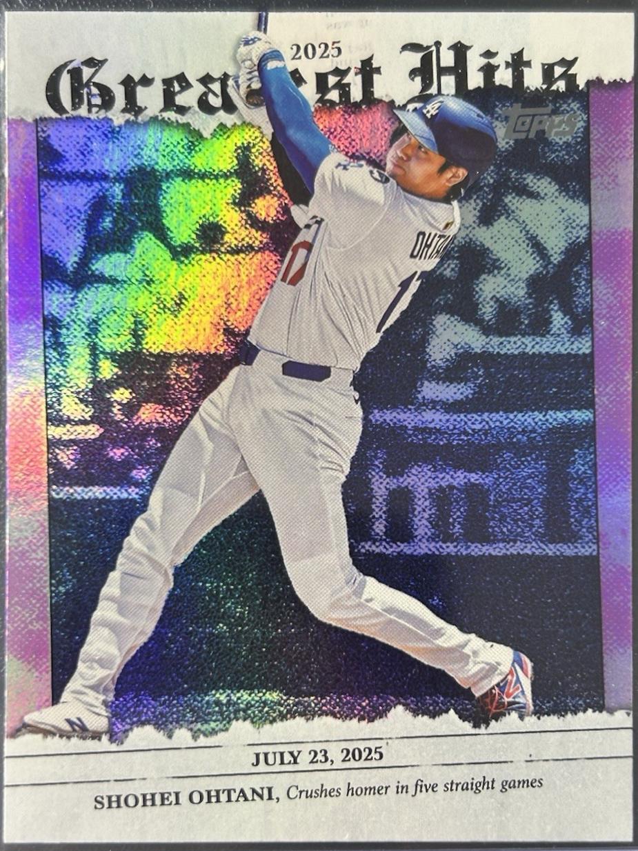 2026 Topps Greatest Hits Shohei Ohtani [Pink Foil] #GH-17 card