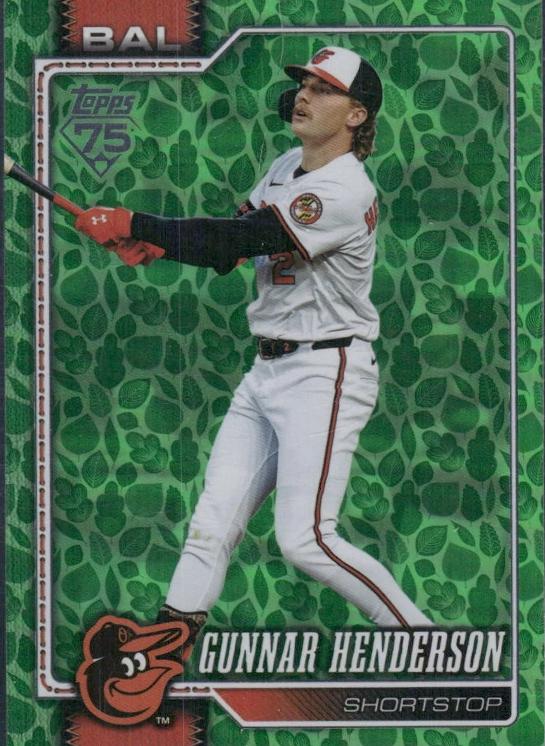 2026 Topps Gunnar Henderson [Holiday Green] #46 card