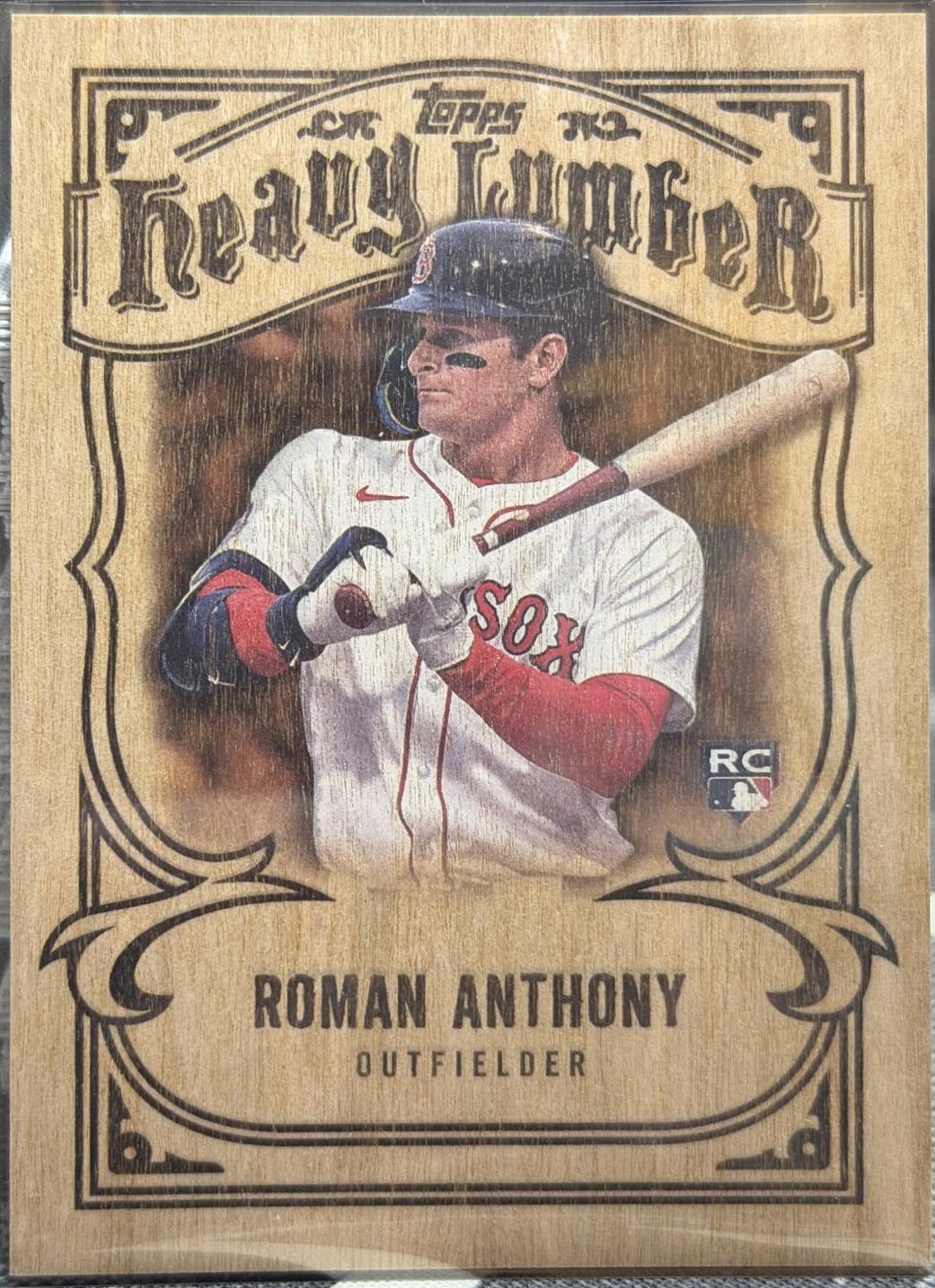 2026 Topps Heavy Lumber Roman Anthony #HL-19 card