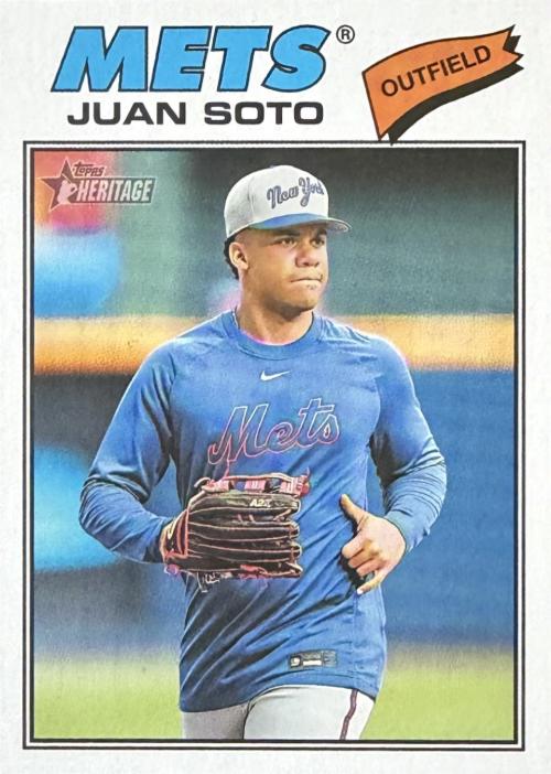 2026 Topps Heritage Juan Soto [Image Variation] #306 card