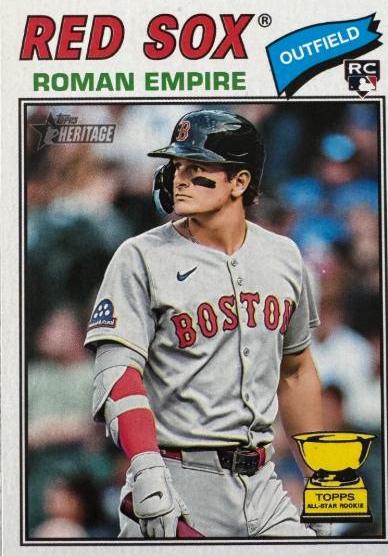 2026 Topps Heritage Roman Anthony [Nickname Variation] #86 card