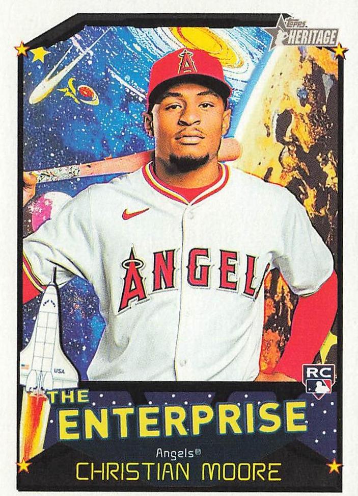 2026 Topps Heritage The Enterprise Christian Moore #TE-CMO card
