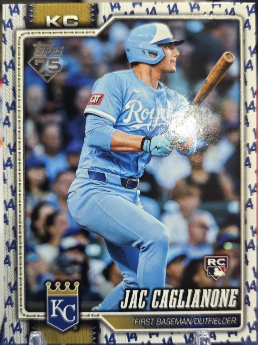 2026 Topps Jac Caglianone [Player Number Variation] #138 card