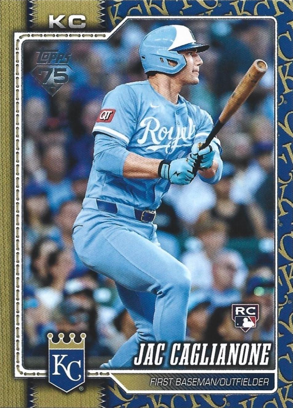 2026 Topps Jac Caglianone [Team Color Border Variation] #138 card