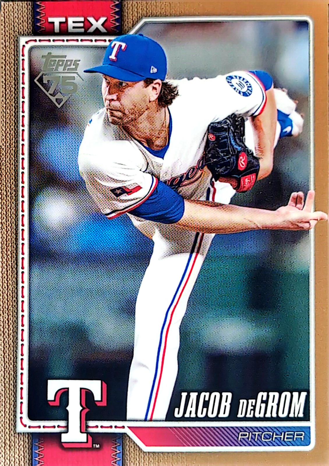 2026 Topps Jacob deGrom [Gold] #99 card