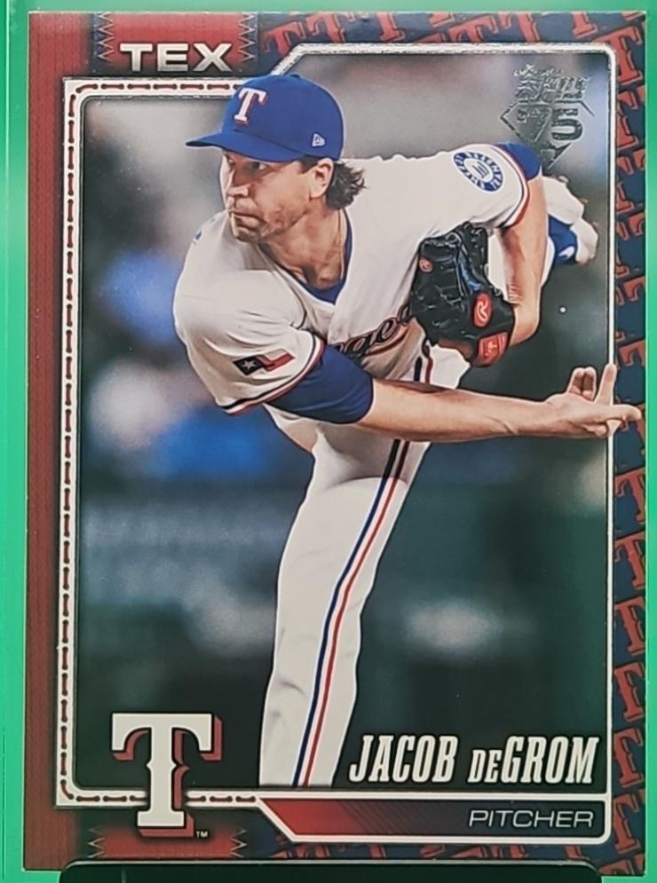 2026 Topps Jacob deGrom [Team Color Border Variation] #99 card