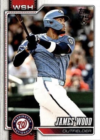 2026 Topps James Wood #349 card
