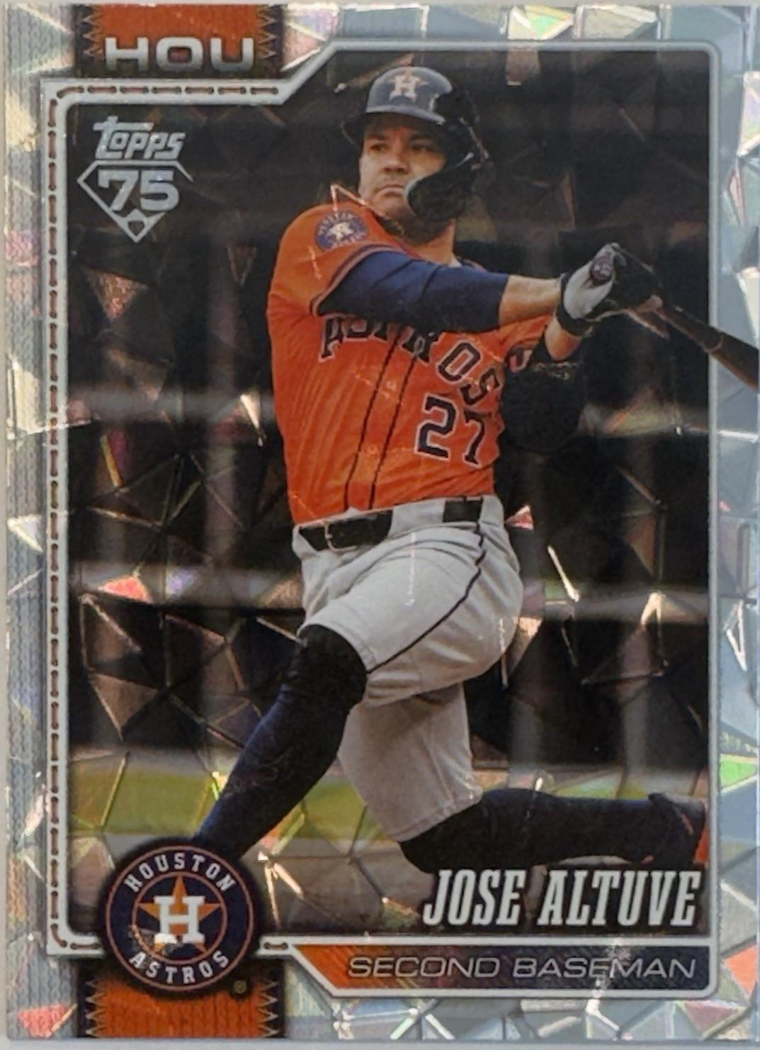 2026 Topps Jose Altuve [Diamante] #278 card