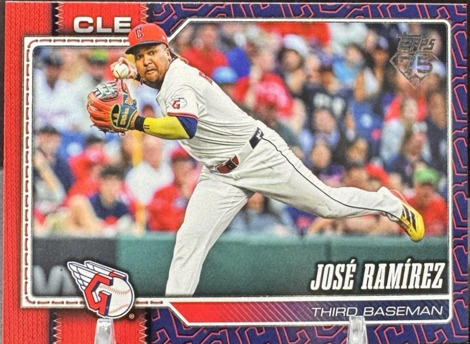 2026 Topps Jose Ramirez [Team Color Border Variation] #284 card