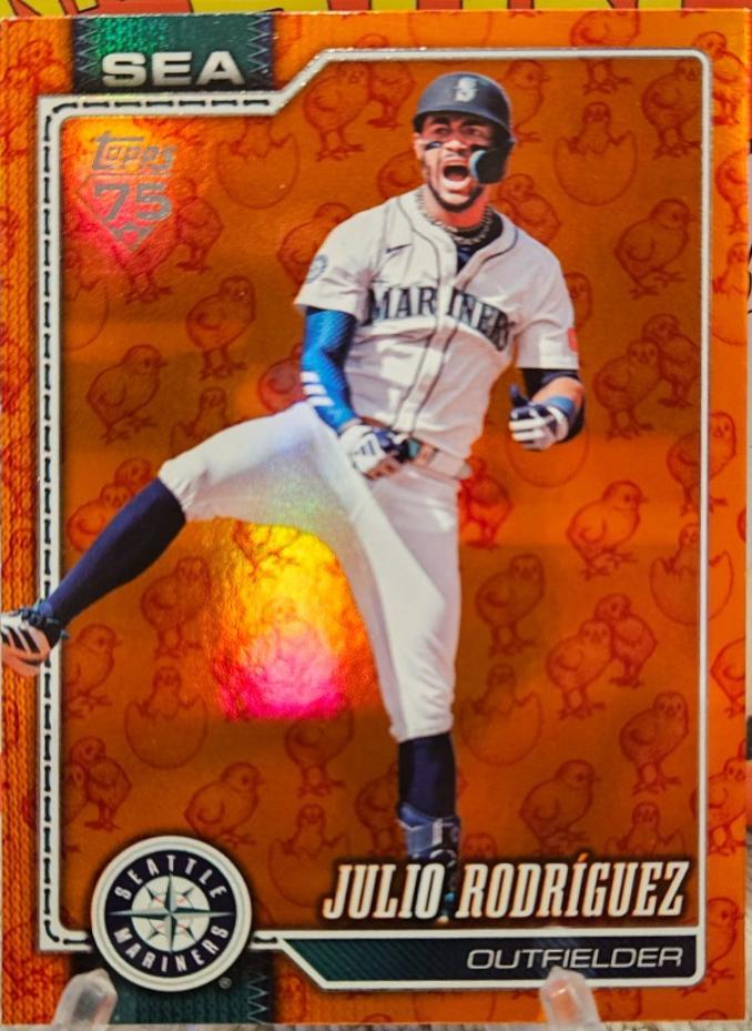 2026 Topps Julio Rodriguez [Holiday Chicks] #146 card