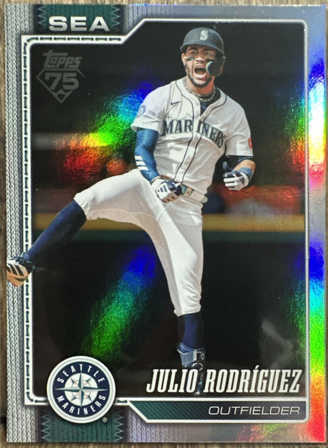 2026 Topps Julio Rodriguez [Rainbow] #146 card