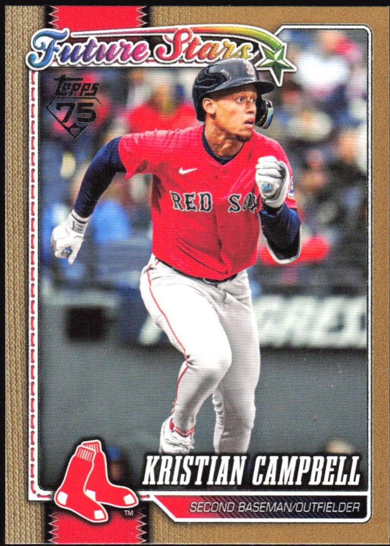 2026 Topps Kristian Campbell [Gold] #125 card