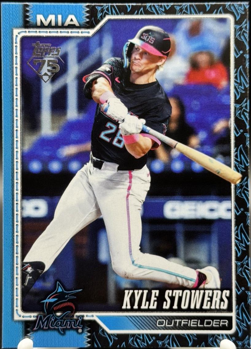 2026 Topps Kyle Stowers [Team Color Border Variation] #293 card