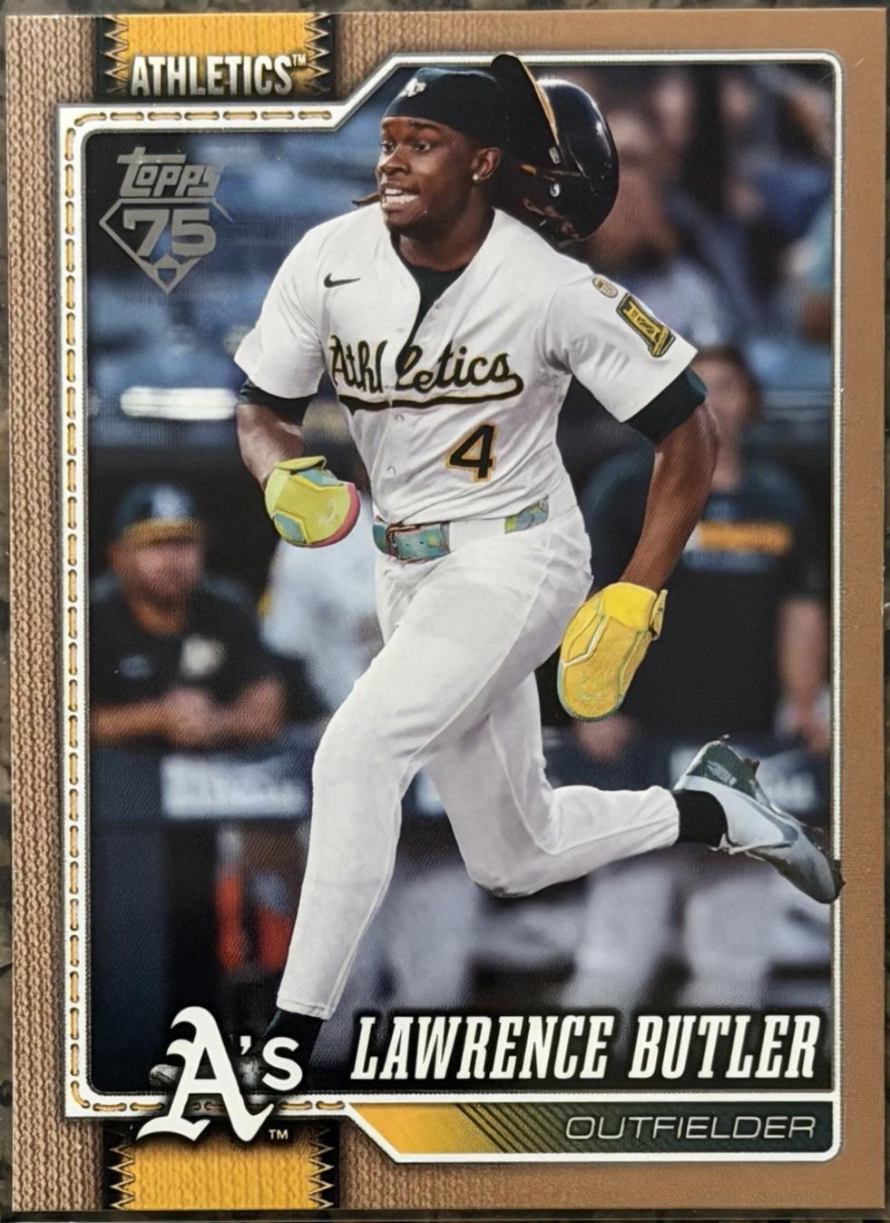 2026 Topps Lawrence Butler [Gold] #324 card