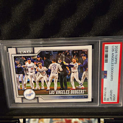 2026 Topps Los Angeles Dodgers #256 card