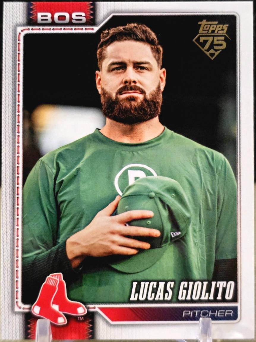2026 Topps Lucas Giolito [Golden Mirror Variation] #253 card