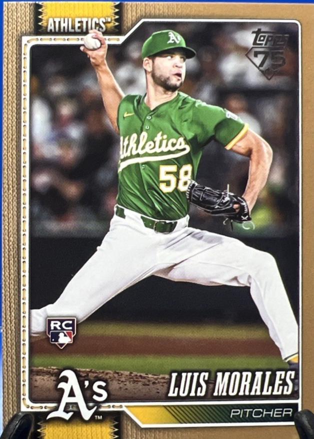 2026 Topps Luis Morales [Gold] #259 card