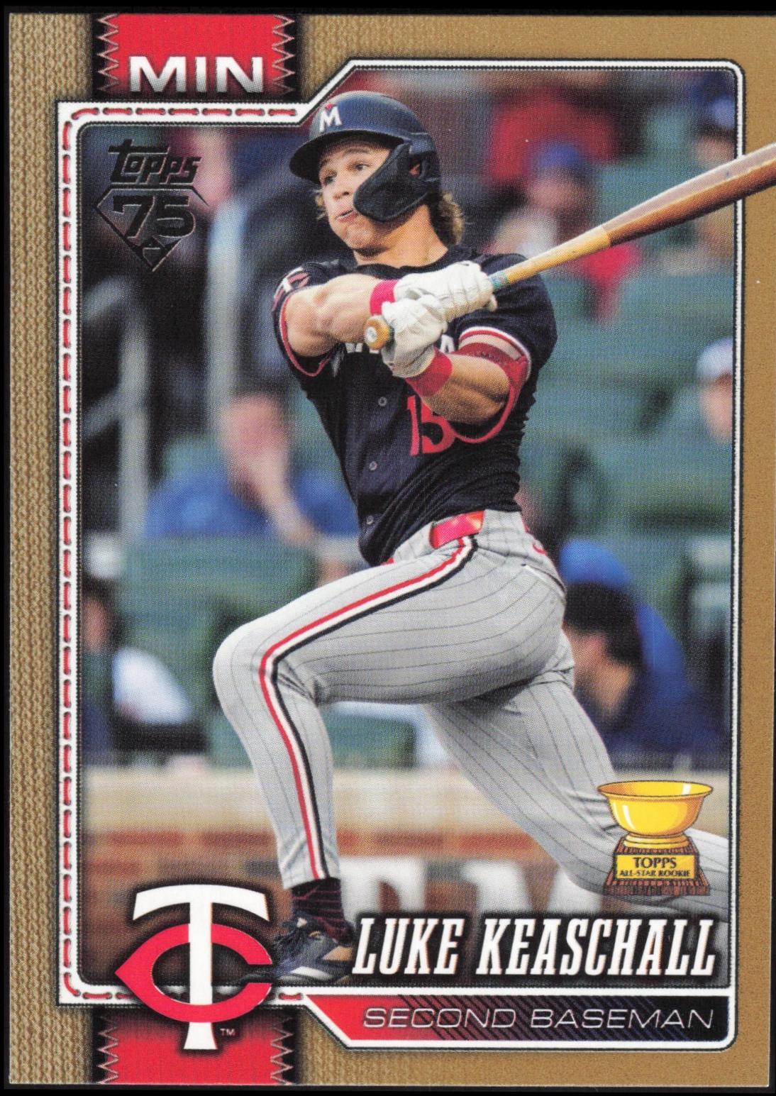 2026 Topps Luke Keaschall [Gold] #3 card