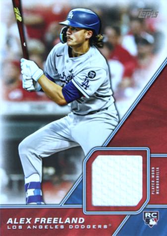 2026 Topps Major League Material Alex Freeland #MLM-AF card