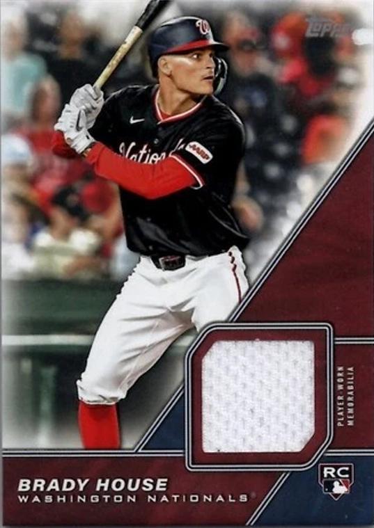 2026 Topps Major League Material Brady House #MLM-BHO card