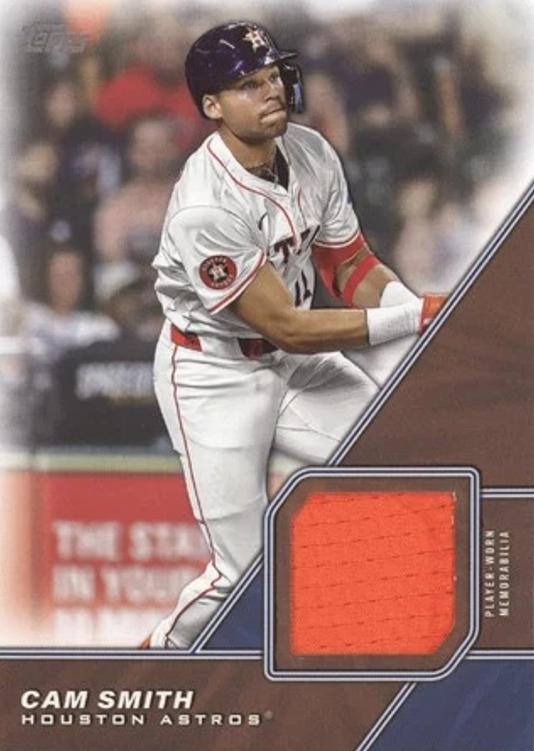 2026 Topps Major League Material Cam Smith #MLM-CSM card