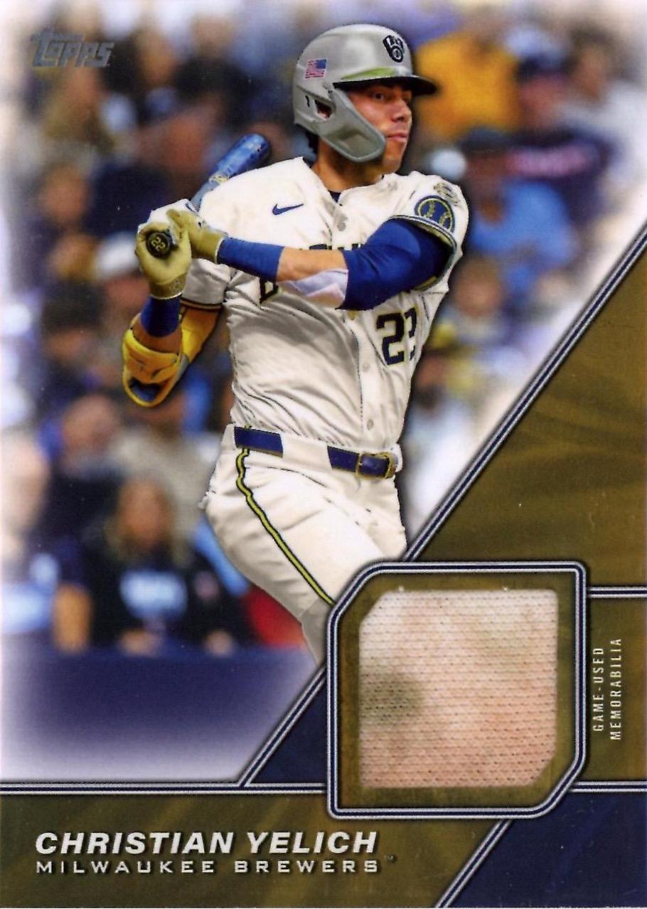 2026 Topps Major League Material Christian Yelich #MLM-CYE card