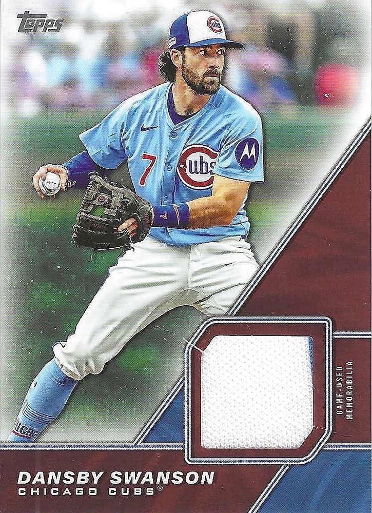 2026 Topps Major League Material Dansby Swanson #MLM-DS card