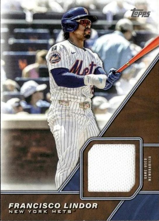 2026 Topps Major League Material Francisco Lindor #MLM-FL card