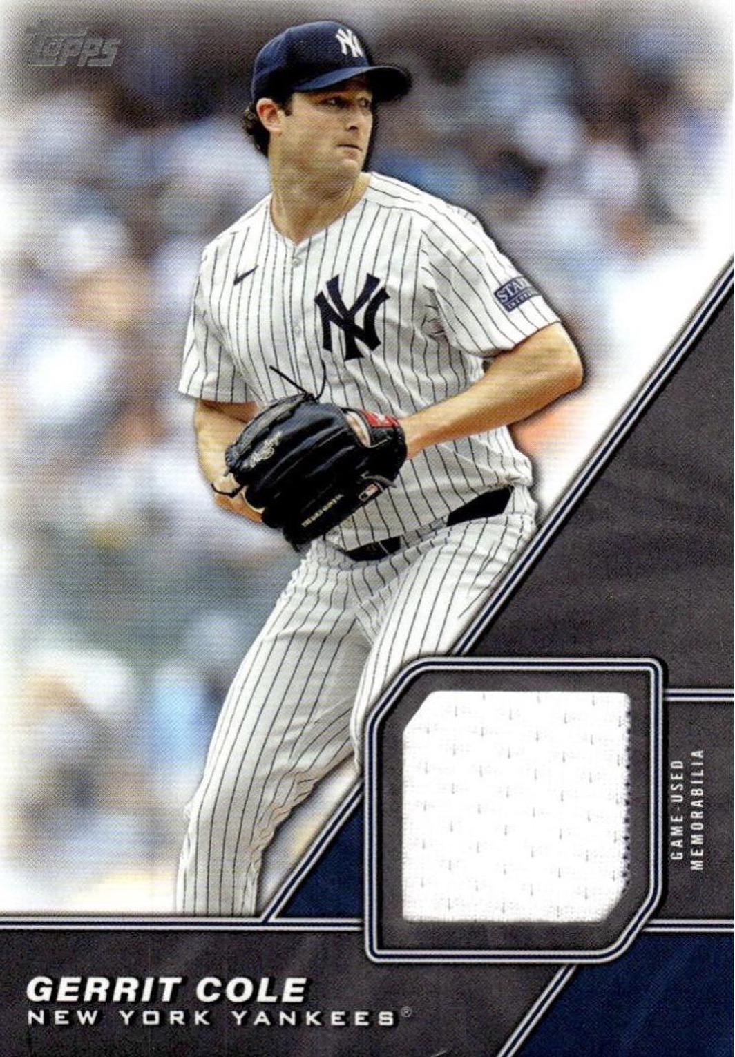 2026 Topps Major League Material Gerrit Cole #MLM-GC card