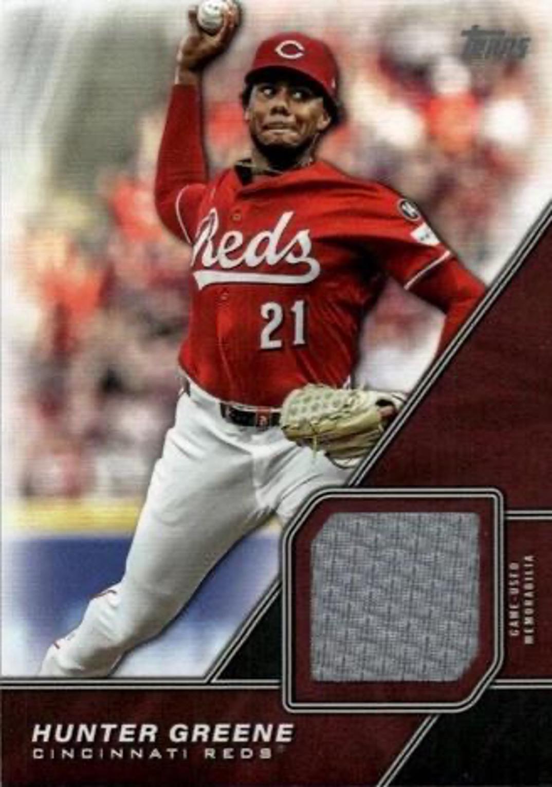 2026 Topps Major League Material Hunter Greene #MLM-HG card