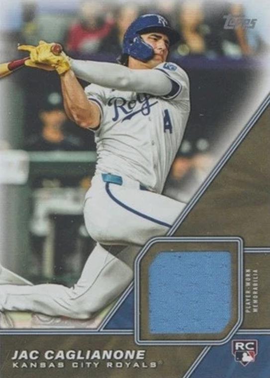 2026 Topps Major League Material Jac Caglianone #MLM-JCA card