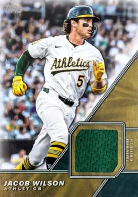 2026 Topps Major League Material Jacob Wilson #MLM-JWI card