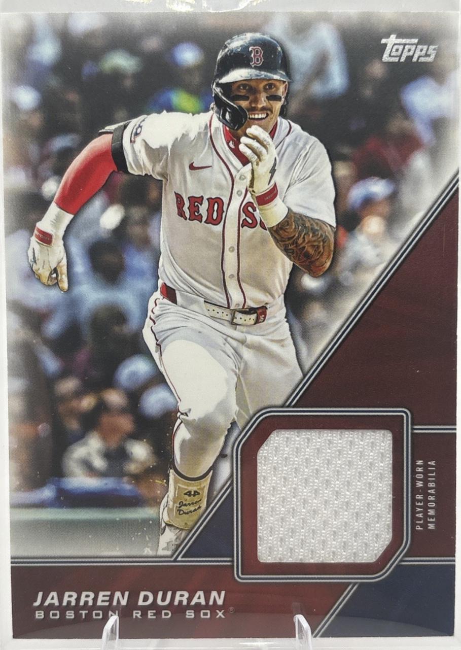 2026 Topps Major League Material Jarren Duran #MLM-JDU card