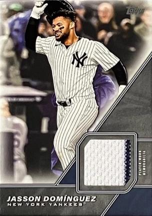 2026 Topps Major League Material Jasson Dominguez #MLM-JD card