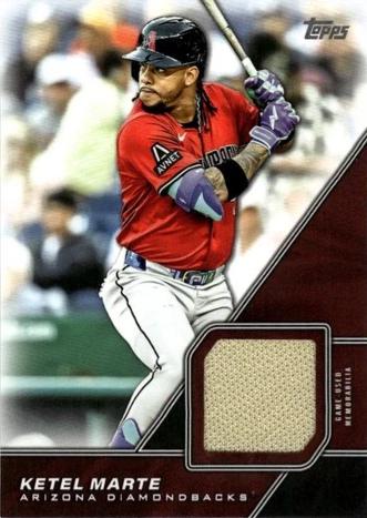 2026 Topps Major League Material Ketel Marte #MLM-KM card