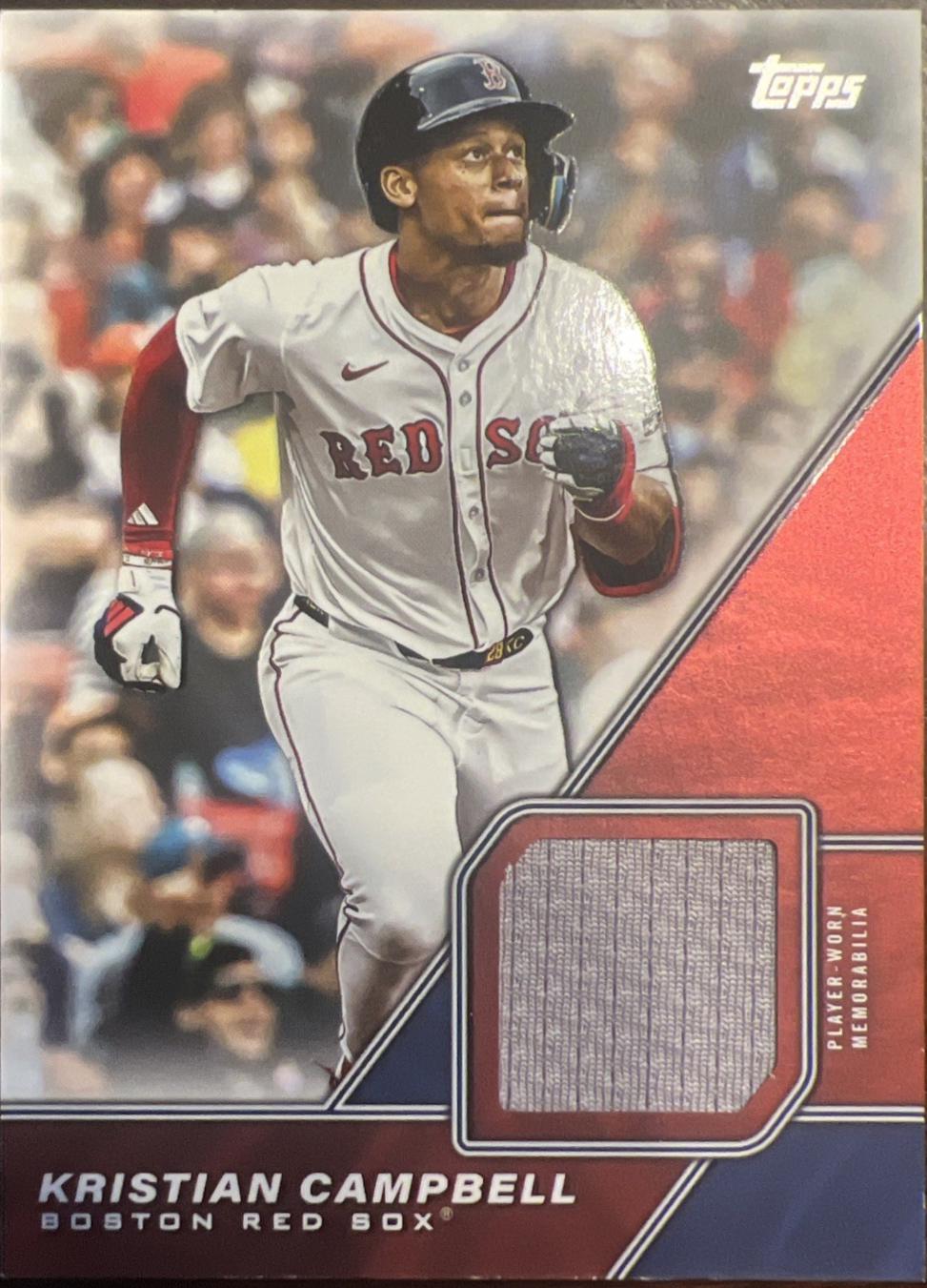 2026 Topps Major League Material Kristian Campbell #MLM-KC card
