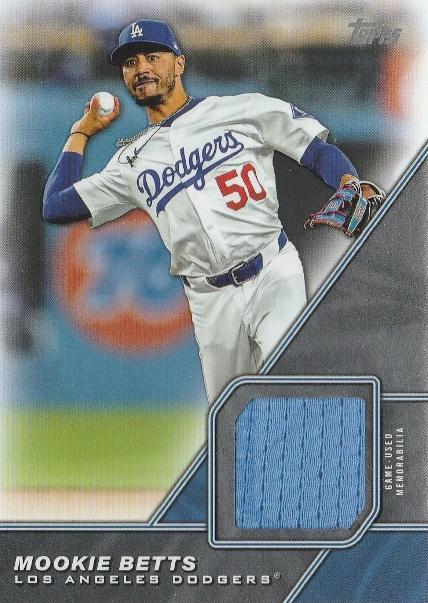 2026 Topps Major League Material Mookie Betts #MLM-MB card