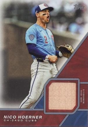 2026 Topps Major League Material Nico Hoerner #MLM-NH card