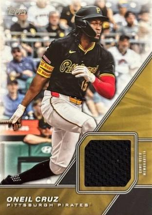 2026 Topps Major League Material Oneil Cruz #MLM-OC card