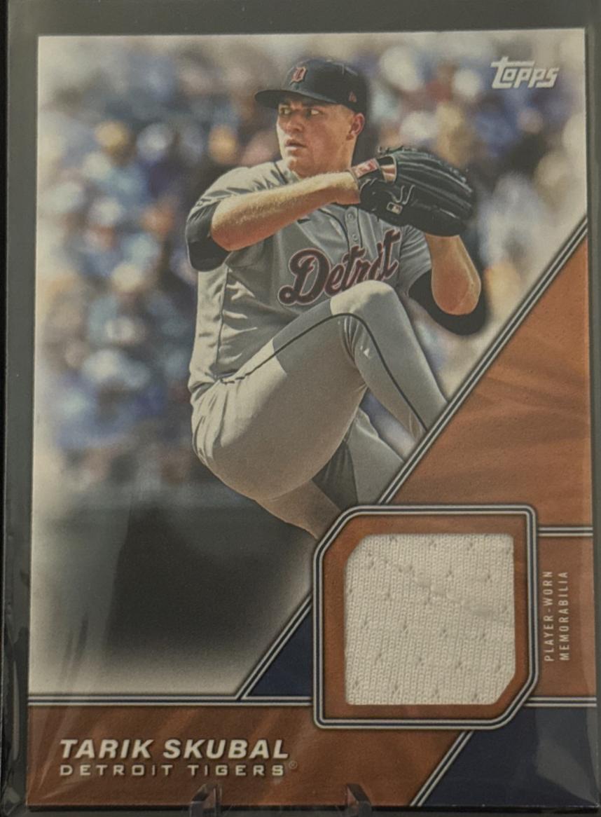 2026 Topps Major League Material Tarik Skubal #MLM-TS card