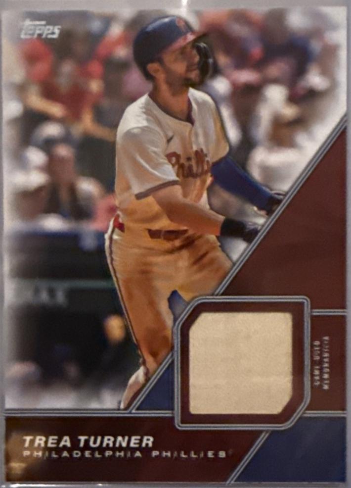 2026 Topps Major League Material Trea Turner #MLM-TT card