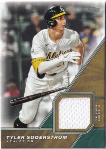 2026 Topps Major League Material Tyler Soderstrom #MLM-TSO card
